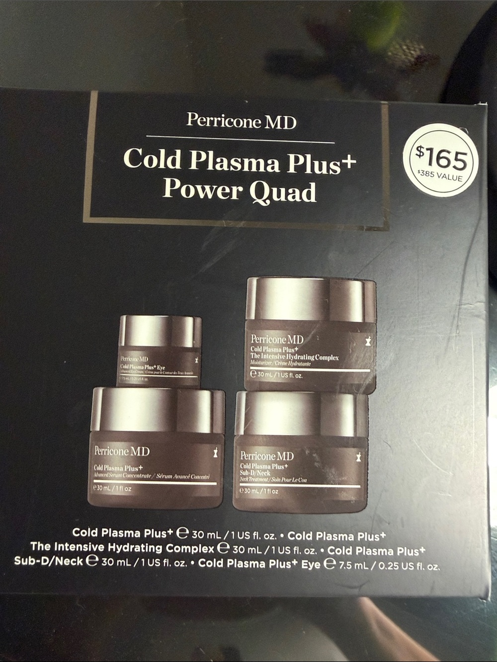 Perricone MD Cold Plasma Plus+ Power Quad - Brown and Gold Packaging - Picture 2 of 4